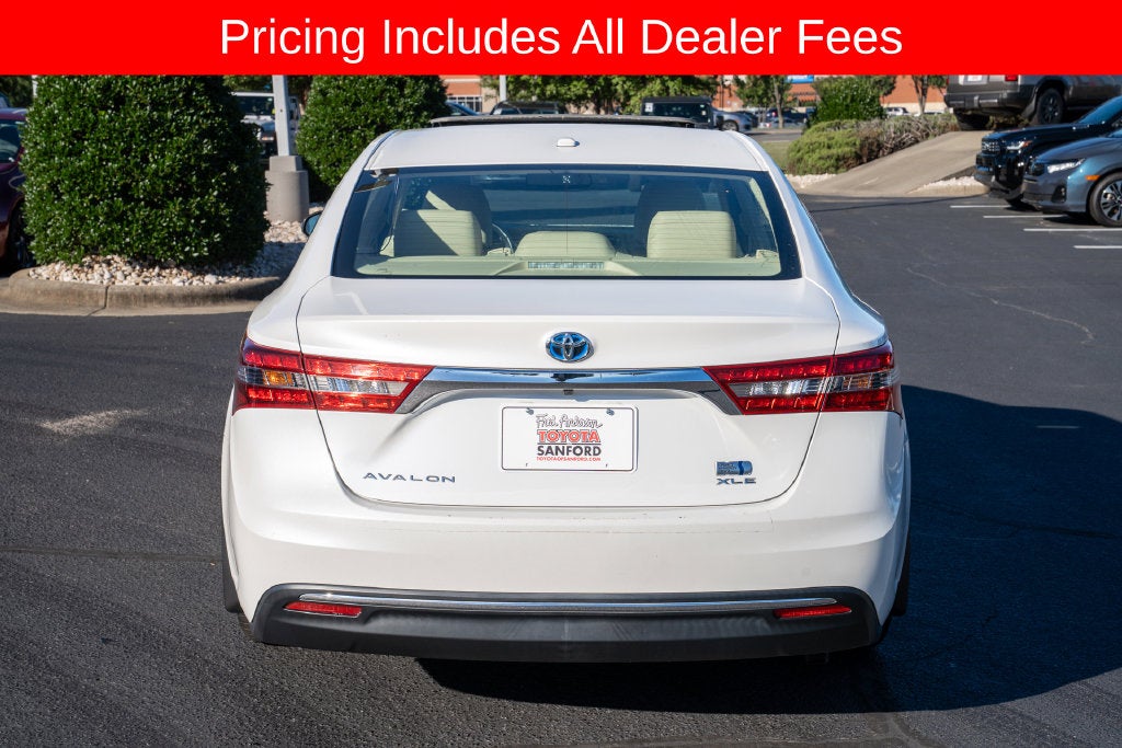 2016 Toyota Avalon Hybrid XLE Premium