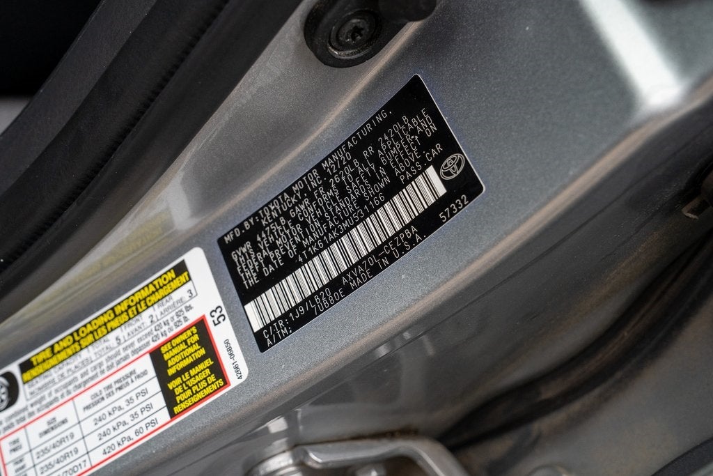 2021 Toyota Camry XSE