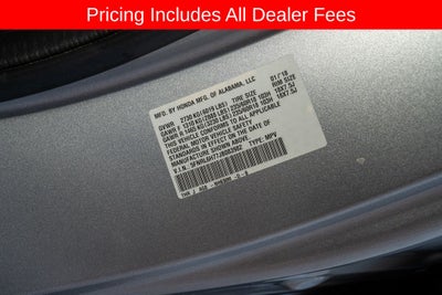 2018 Honda Odyssey EX-L w/Navigation and Rear Entertainment System