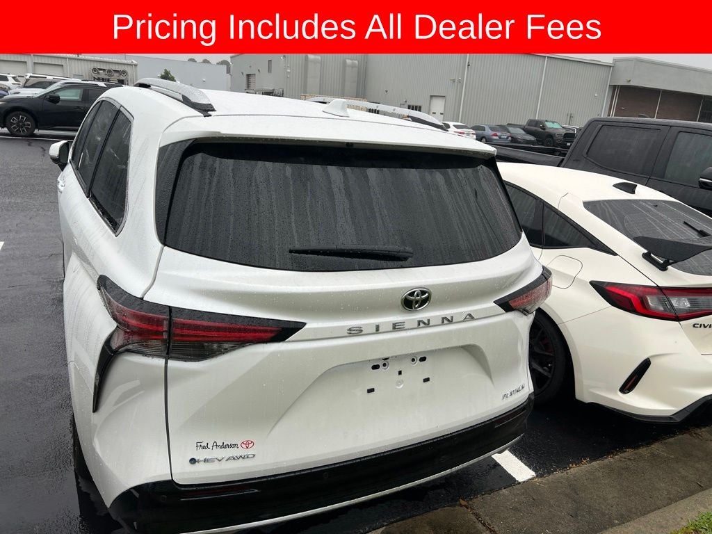 2026 Toyota Sienna Platinum 7 Passenger