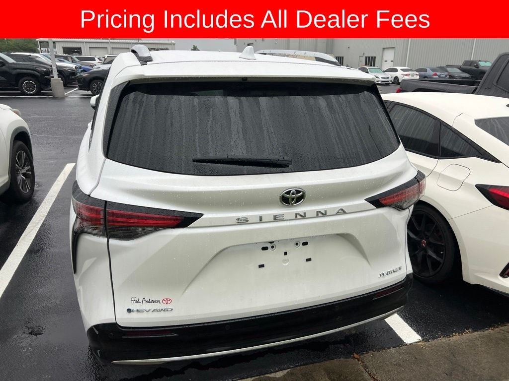 2026 Toyota Sienna Platinum 7 Passenger