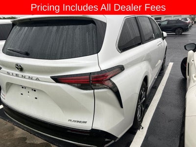 2026 Toyota Sienna Platinum 7 Passenger