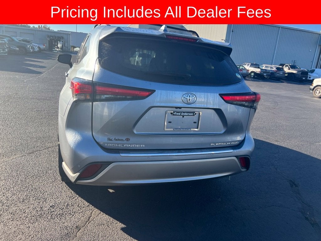 2020 Toyota Highlander Platinum