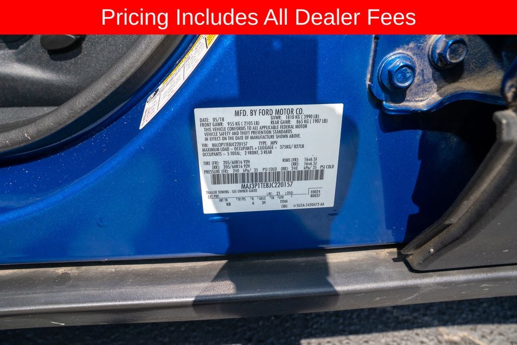 2018 Ford EcoSport SE