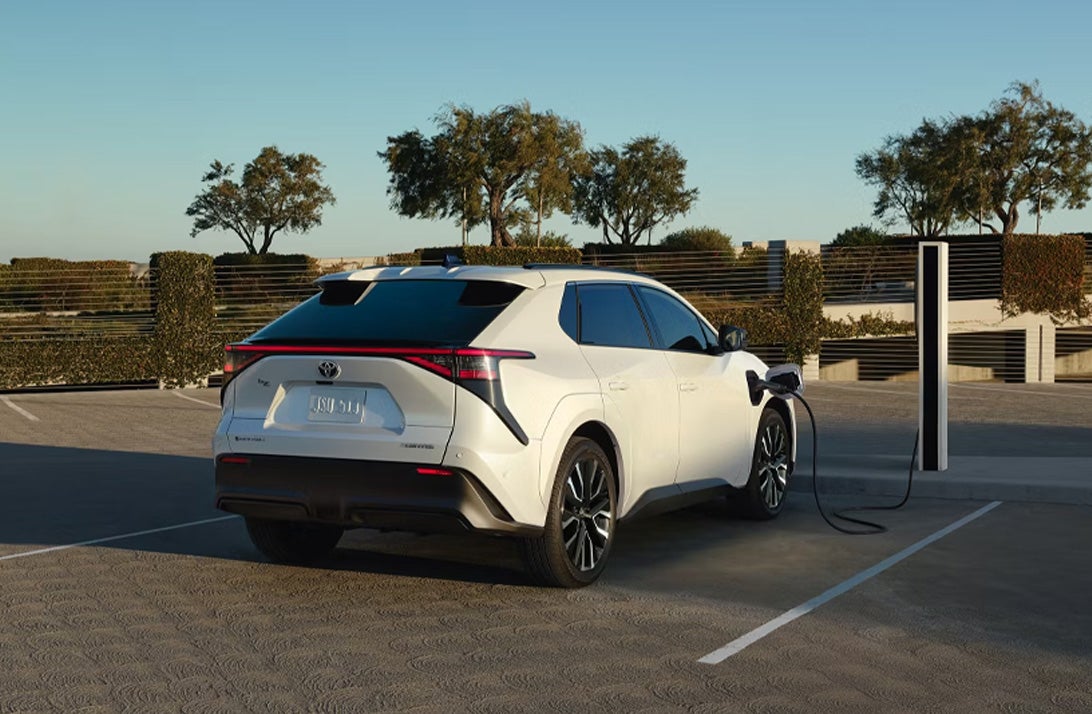 Toyota battery electric vehicle charging