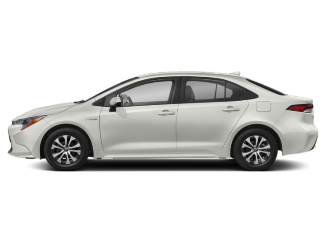 White 2022 Corolla Hybrid