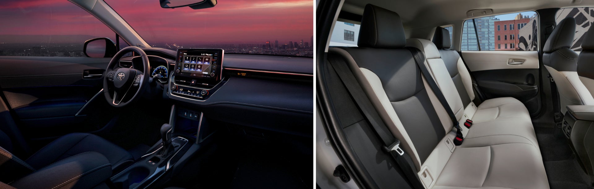 2022 Corolla cross interior