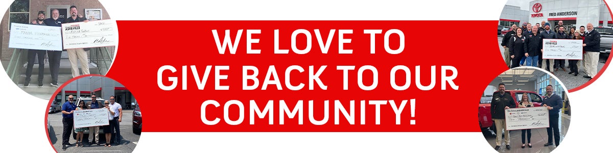 Community Invovlement at Asheville Toyota