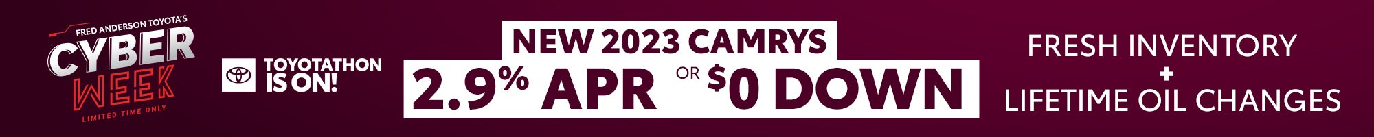 2023 Camry Offer Asheville NC