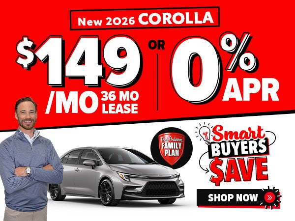 New 2026 Corolla