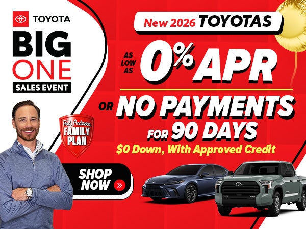 NEW 2026 TOYOTAS