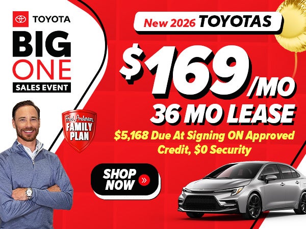 New 2026 Toyotas