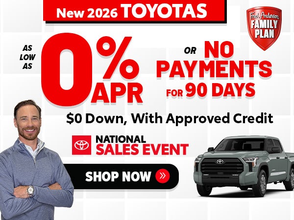 NEW 2026 TOYOTAS