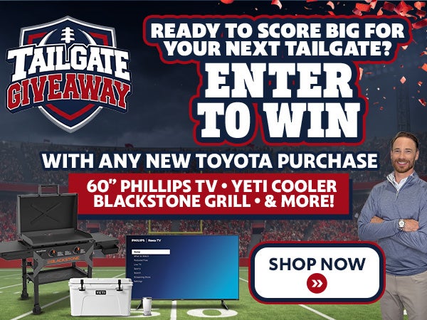 Tailgate giveaway
