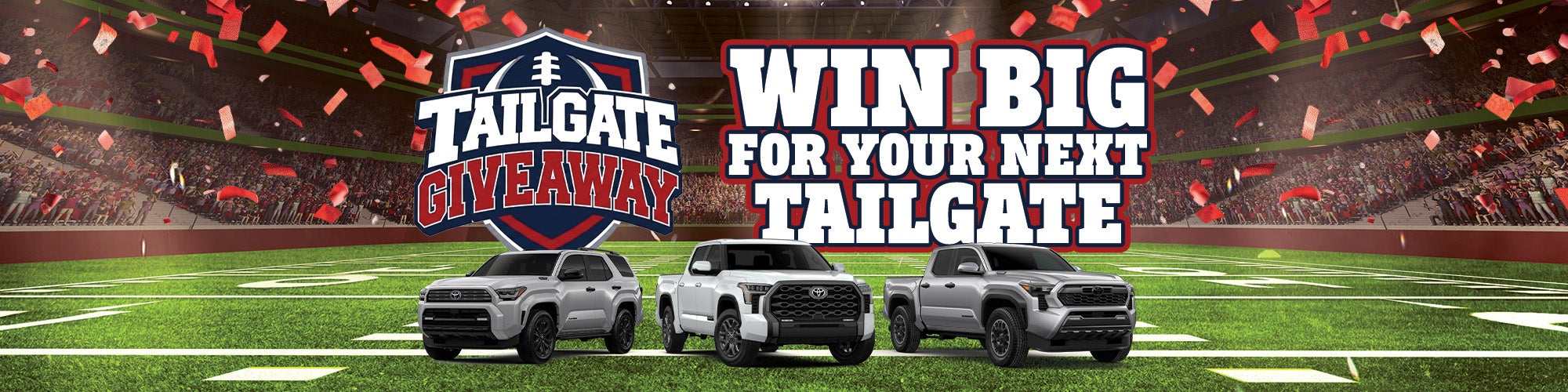 Toyota Tailgate Giveaway - Win Big for Your Next Tailgate